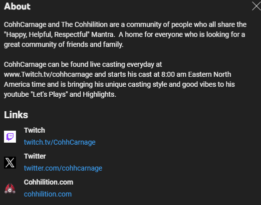 realsss's tweet photo. @CohhCarnage @ELDENRING May be helpful to add this channel to the description of your main YouTube channel.  Just so people can find it easier😀 https://t.co/YAcYN50xGv