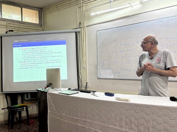 IITGoaofficial's tweet image. The 10th Indian School on Logic and its Applications was held at IIT Goa from June 3-7, 2024! Students from diverse fields like Math, Philosophy, CS, Linguistics, and more came together for a week of learning and collaboration. #LogicSchool2024 #IITGoa #InterdisciplinaryStudies