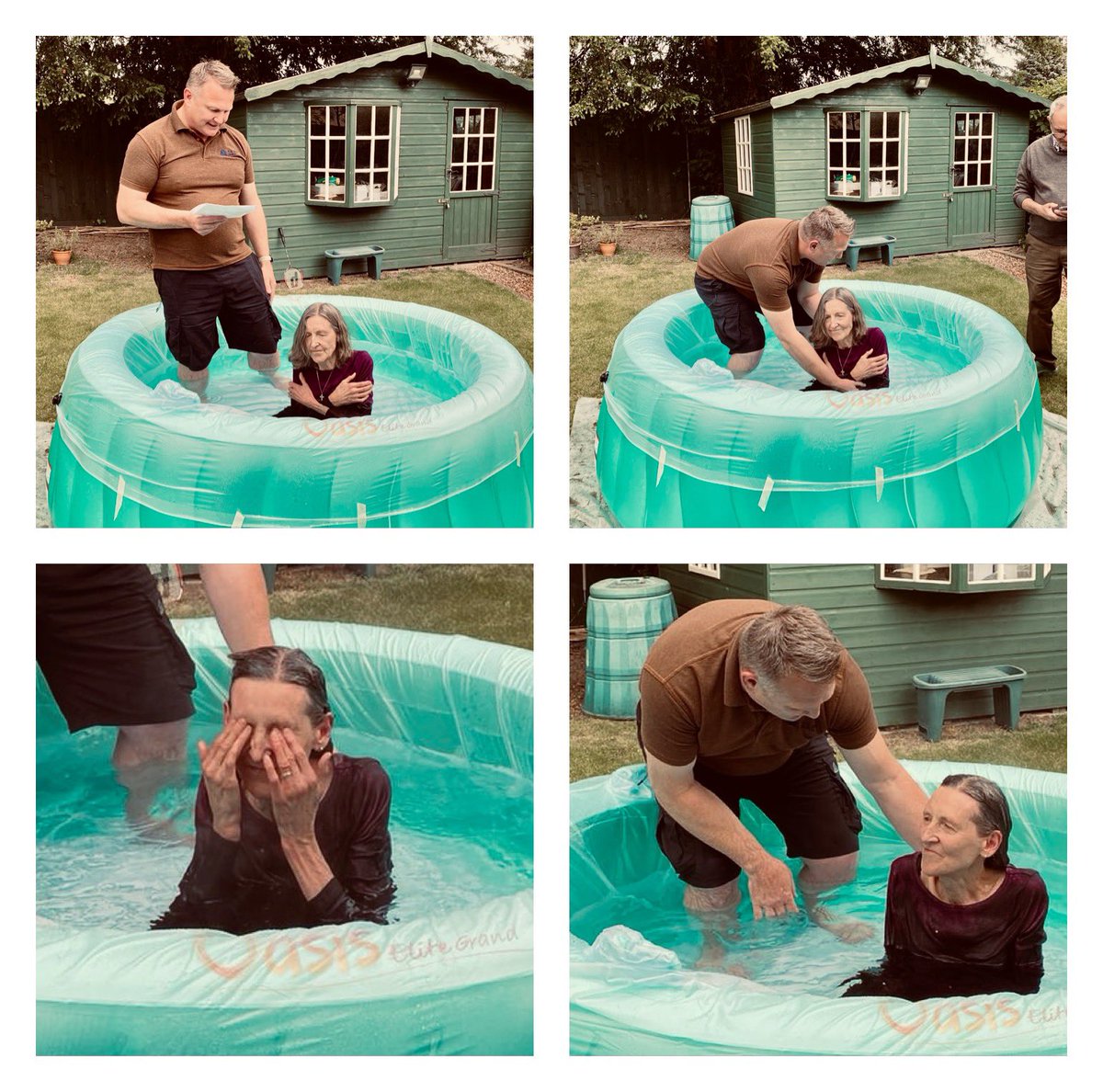 Baptism is such a gift.  Praising God for Paula.