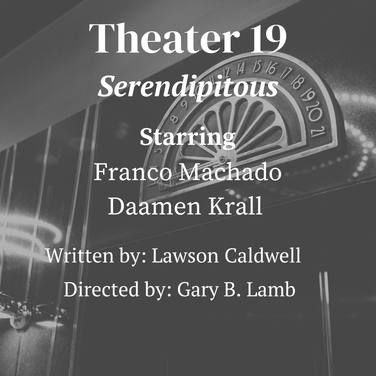 In Serendipitous, a septuagenarian gay man and a young gay man find themselves stuck between floors in an office building when an elevator malfunctions. They form a friendship while sharing stories about their lives and about their partners.
opendoorplayhouse.org/opendoortheate…