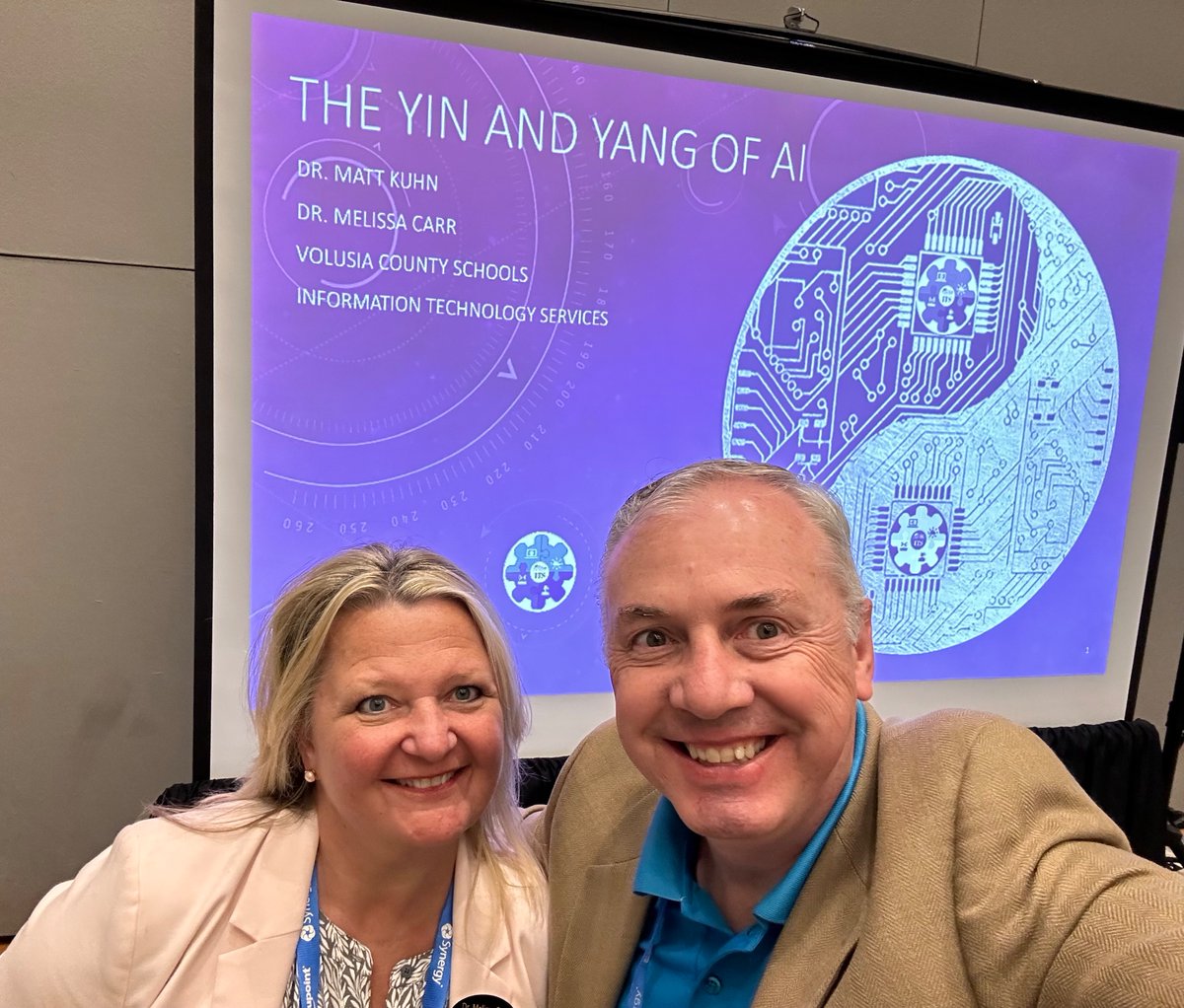 ITS4VCS's tweet image. Volusia sharing the yin &amp;amp; yang of AI as we embrace AI literacy for all stakeholders. https//famisonline.org 
@volusiaschools @edtechmatt