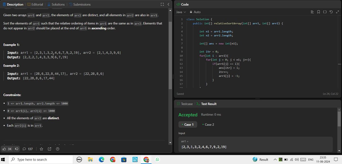 parassetia889's tweet image. #day28
Do you guys think, sorting algos sucks ??

#100daysofcoding  #DevProblems #KeepPushing #ProblemSolving
#dsa #codehelp #CodingJourney #ProgrammingLife #CodingLife 

@striver_79