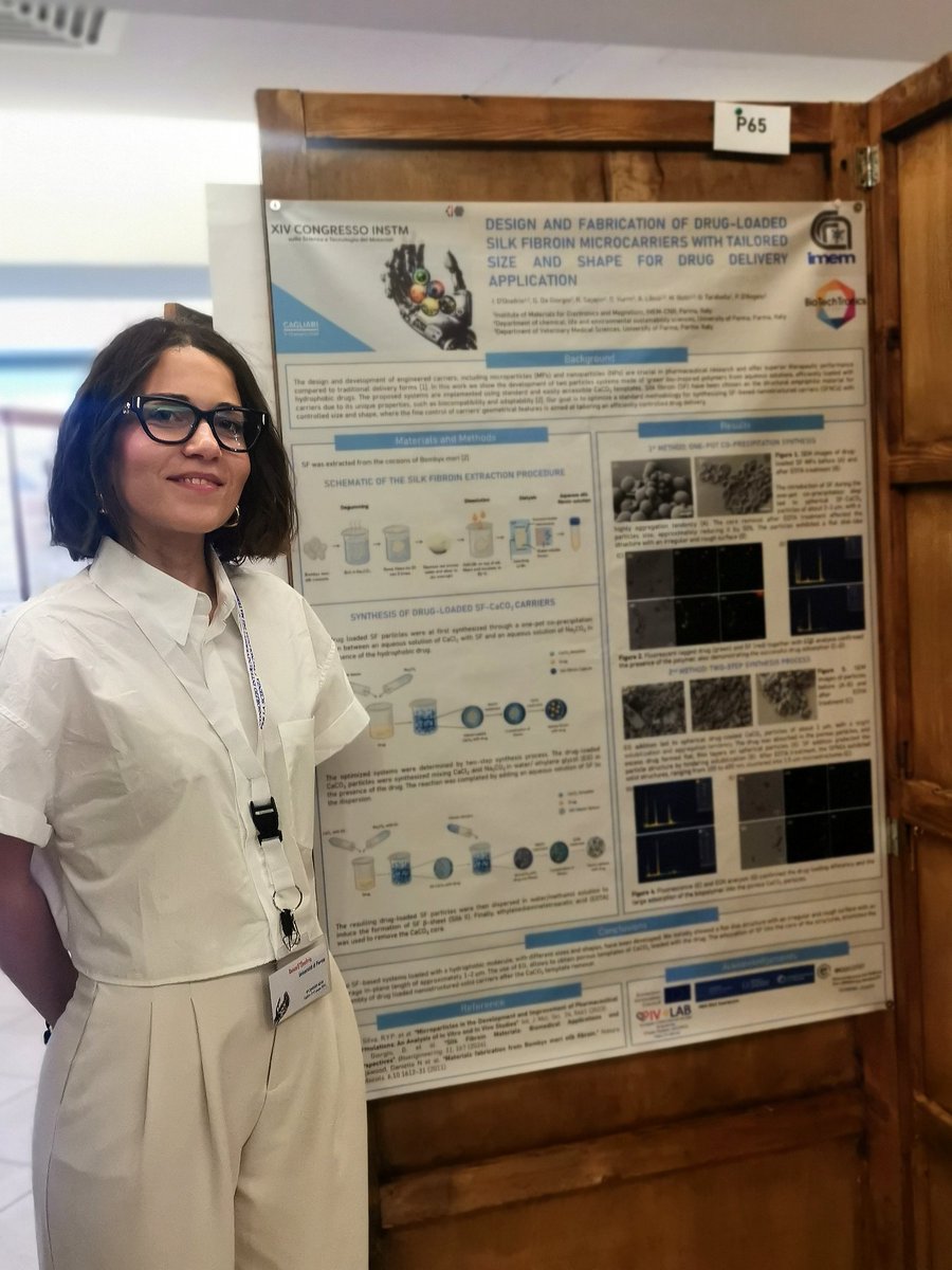 BioIMEM's tweet photo. Delighted to share our experience at the XIV #INSTM congress in Cagliari, Italy. Thanks to the organizing committee for the opportunity to share our work! https://t.co/xMqvxiQiCg