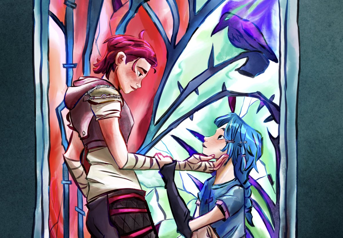 tiff_kath_'s tweet photo. “You’re all I have left. I can’t lose you.”

None of us are going to be okay by the end of this.

#arcane #leagueoflegends #arcanefanart #fanart #vi #jinx #sisters #procreate #animation #illustration #art #artist https://t.co/bt0yxrlktk