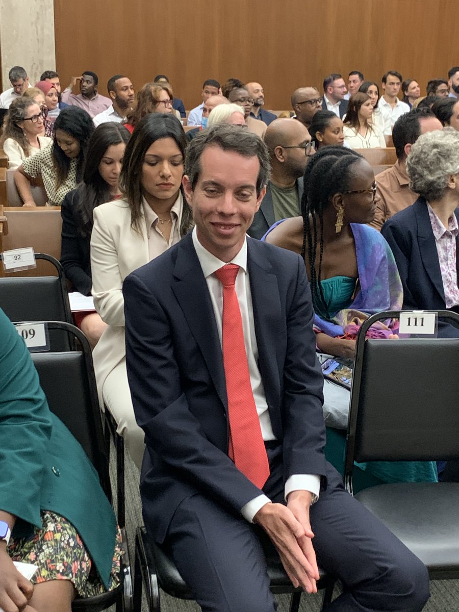 A NEW AMERICAN CITIZEN -- Thrilled that my friend and colleague Raphael Calel (<a href="/McCourtSchool/">McCourt School</a> ), from Sweden, is now an American citizen!  As the adage says, strength through diversity!