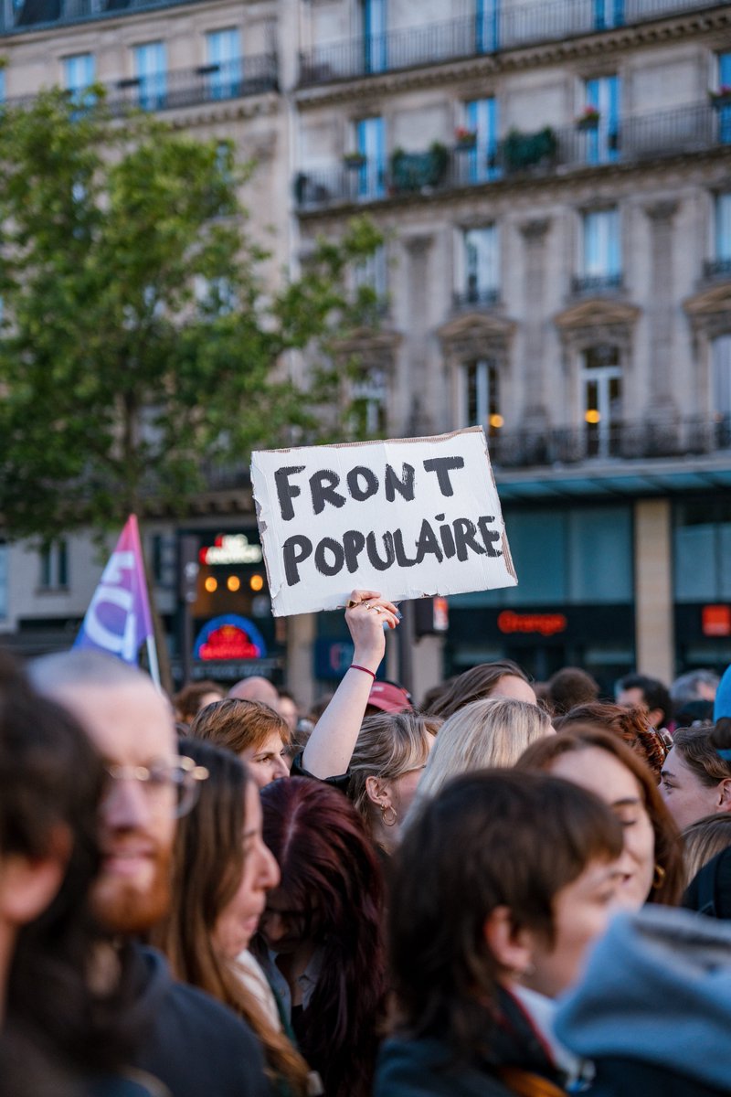 Le message est clair : faire front. #FrontPopulaire