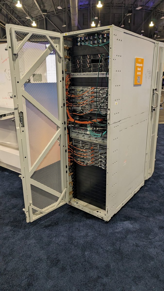 holgermu's tweet image. MyPOV - There is always a first time. Today it was me running into am @AWSCloud #Outposts system. 
#AWSReInforce