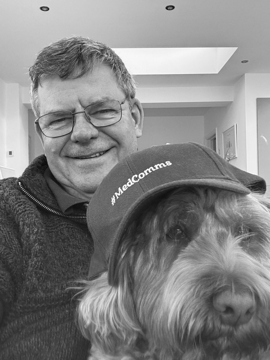 Ted's ready - how many #MedCommsPets will we see during the long #MedComms Day 2024 ahead and as always the question will be; who wins, cats or dogs?