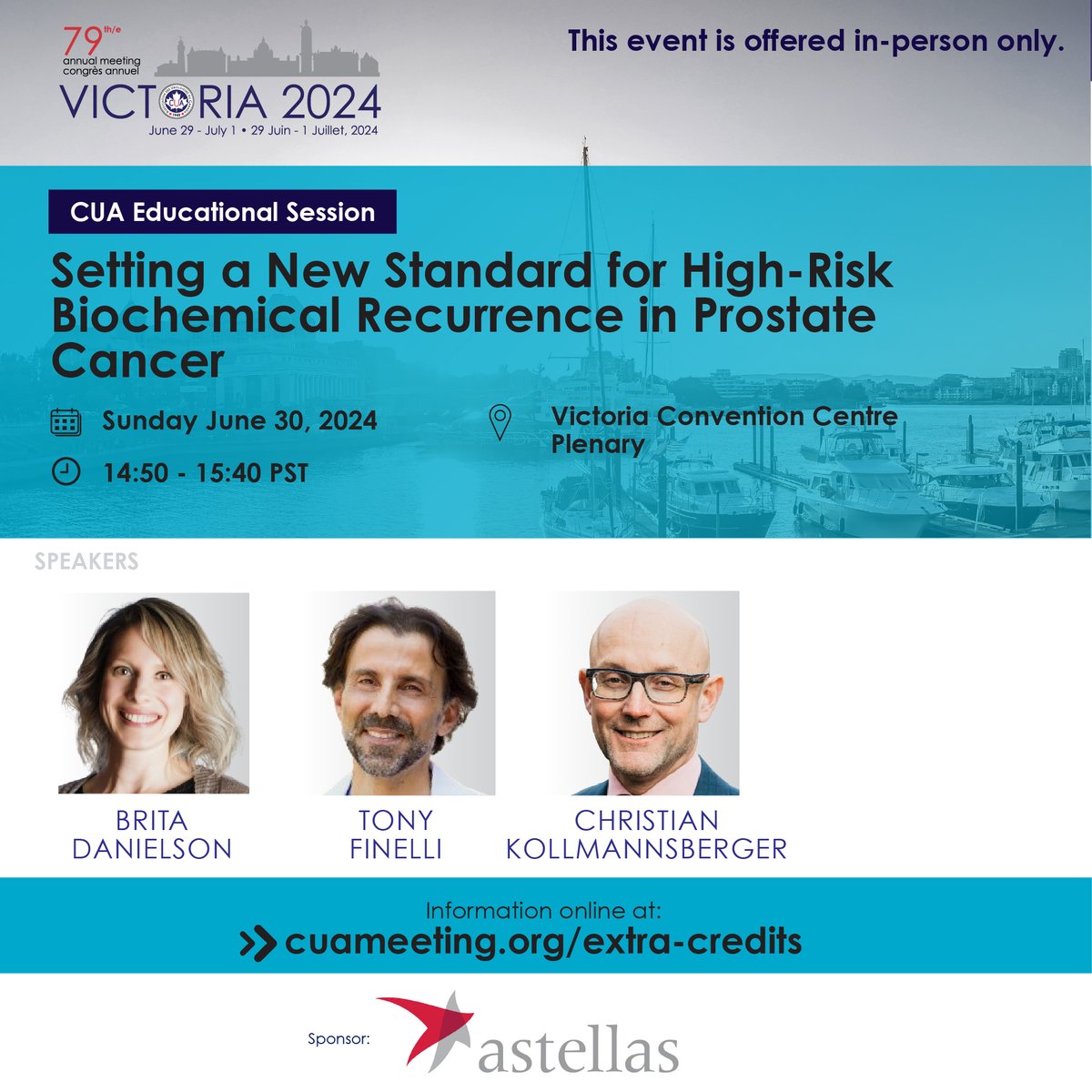 CanUrolAssoc's tweet photo. 🚩Do not miss these #CUA24 Educational Sessions featuring Brita Danielson, @UroOncMD, Christian Kollmannsberger, @wayne_brisbane, Bobby Shayegan, Hanmu Yan. 🚩Reserve your spot today >>> https://t.co/cMHALbepR4
#nmHSPC #prostatecancer #AI https://t.co/n9aR7LXhMx