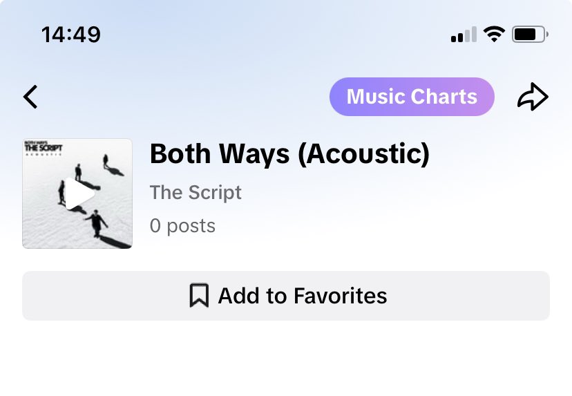 Katie89_x's tweet photo. An acoustic of Both Ways ๐ #TheScriptBothWays https://t.co/R7urSAku9p