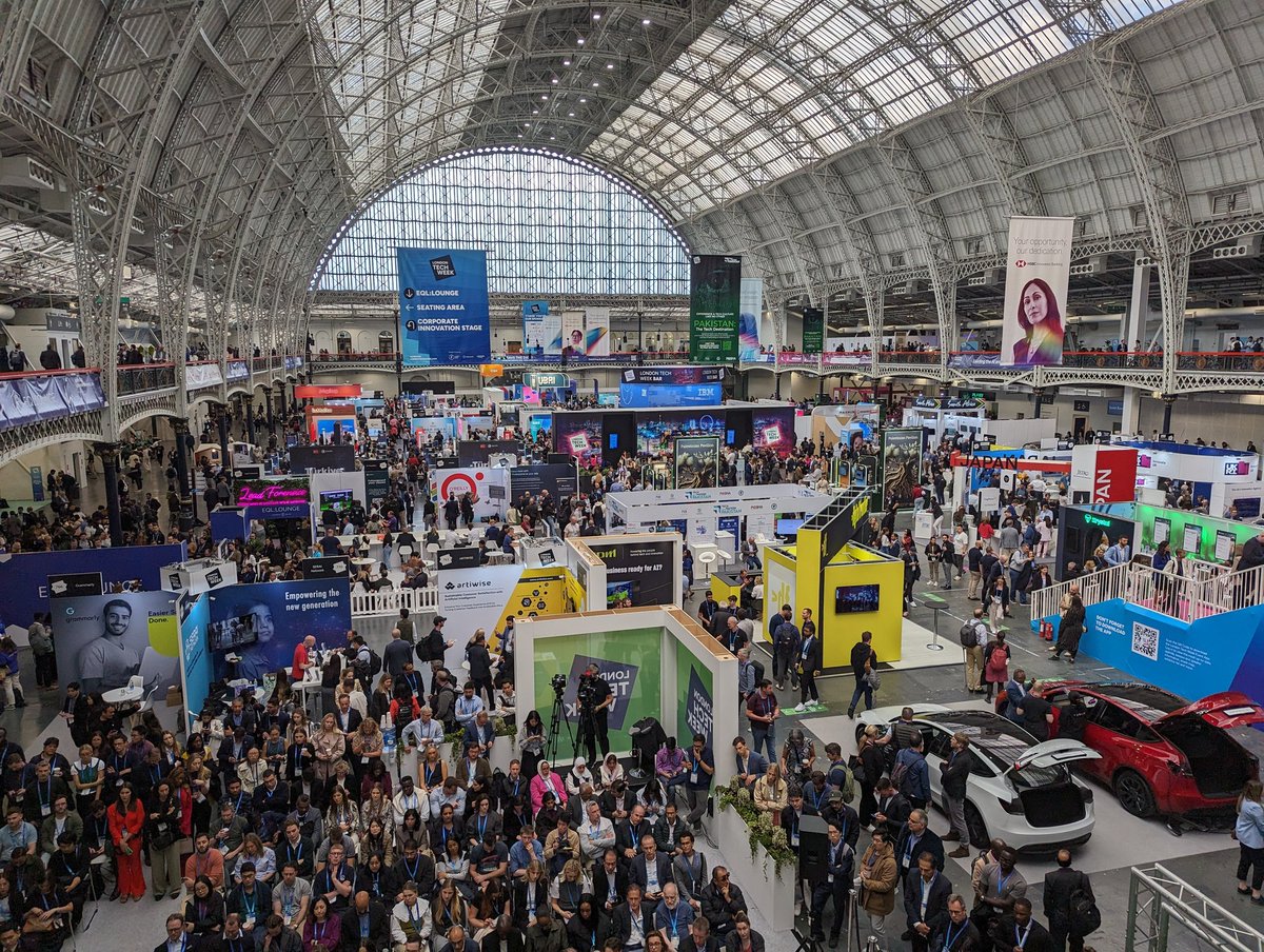 Great atmosphere at London Tech Week Day 2 looking forward to the talk from <a href="/OctopusEnergy/">Octopus Energy</a>