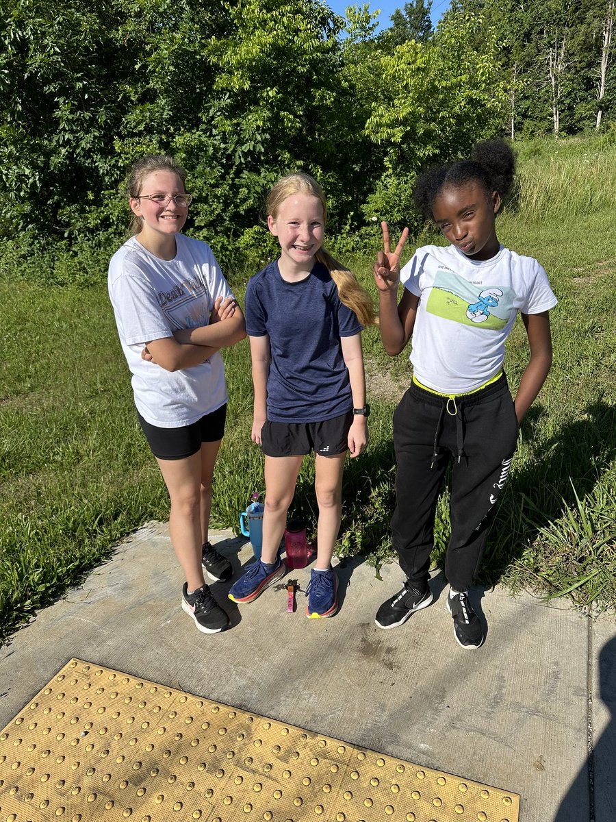 Post cross country feels🏃🏽‍♀️ proud of my girls for grinding this summer! #pantherpride #xc