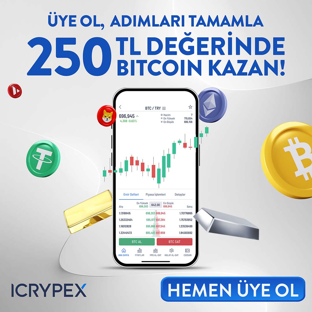 IcrypexTr's tweet photo. Herkese 250 TL değerinde Bitcoin hediye!

Yeni üye olan kullanıcılaramız adımları tamamlayarak 250 TL değerinde Bitcoin kazanıyor.

Sen de ICRYPEX'li ol, kazanmaya hemen başla!