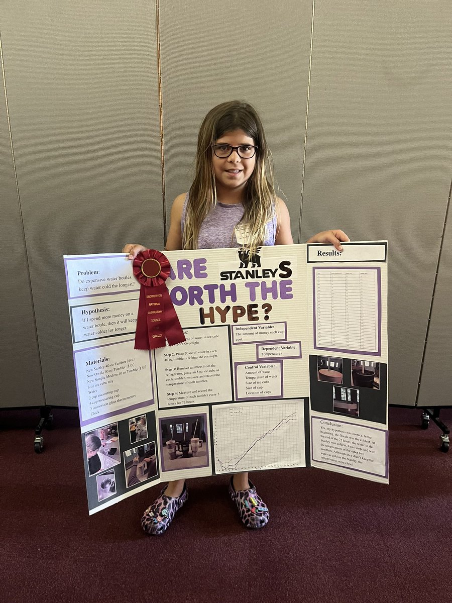 Congratulations to our four other scientists in the making! #BNL #ScienceFair #STEAM #WeAreHB <a href="/HSumwaltSTEAM/">Heather Sumwalt</a> <a href="/HamptonBaysES/">Hampton Bays ES</a>