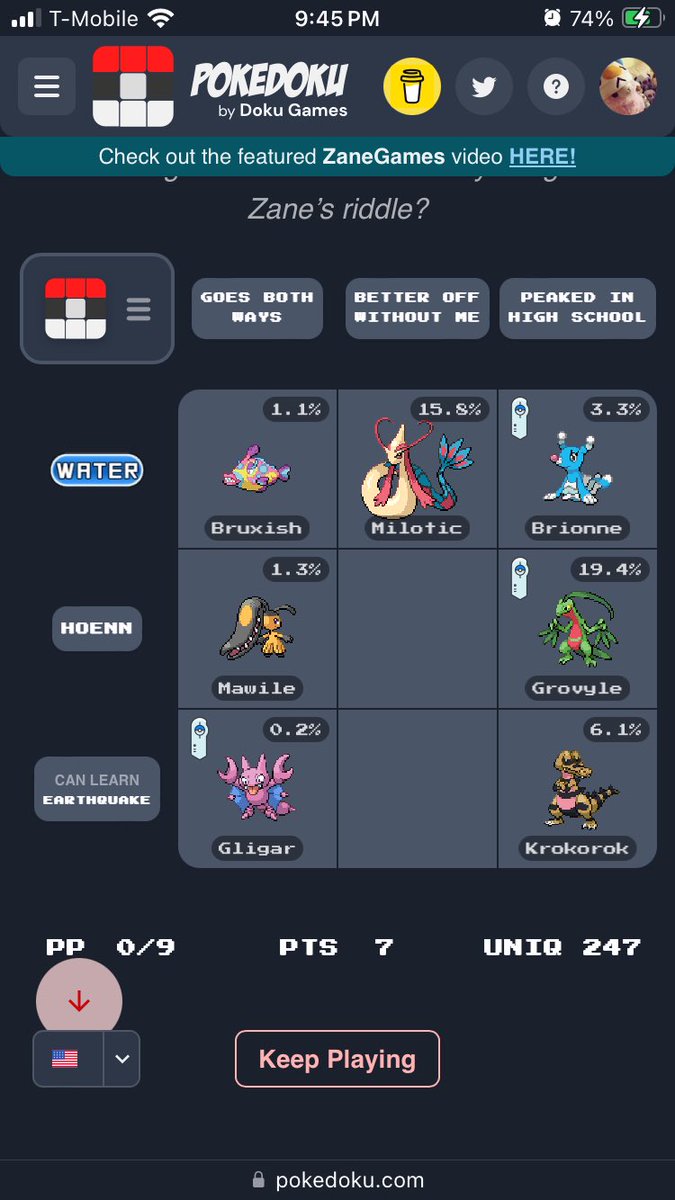 TreezyPlays's tweet photo. @poke_doku_ I’m late but that was a lot of fun. I did NOT get the riddle but it was fun trying my own takes! https://t.co/N930w34LnJ