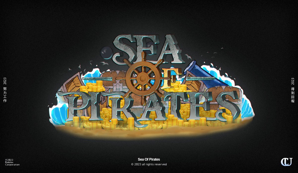 fabletables's tweet image. Sea Of Pirates | 海賊の海
Logo commission by @DrAlvadus
.
. 
#Roblox #RobloxDev #RobloxUI #robloxart #gamedev