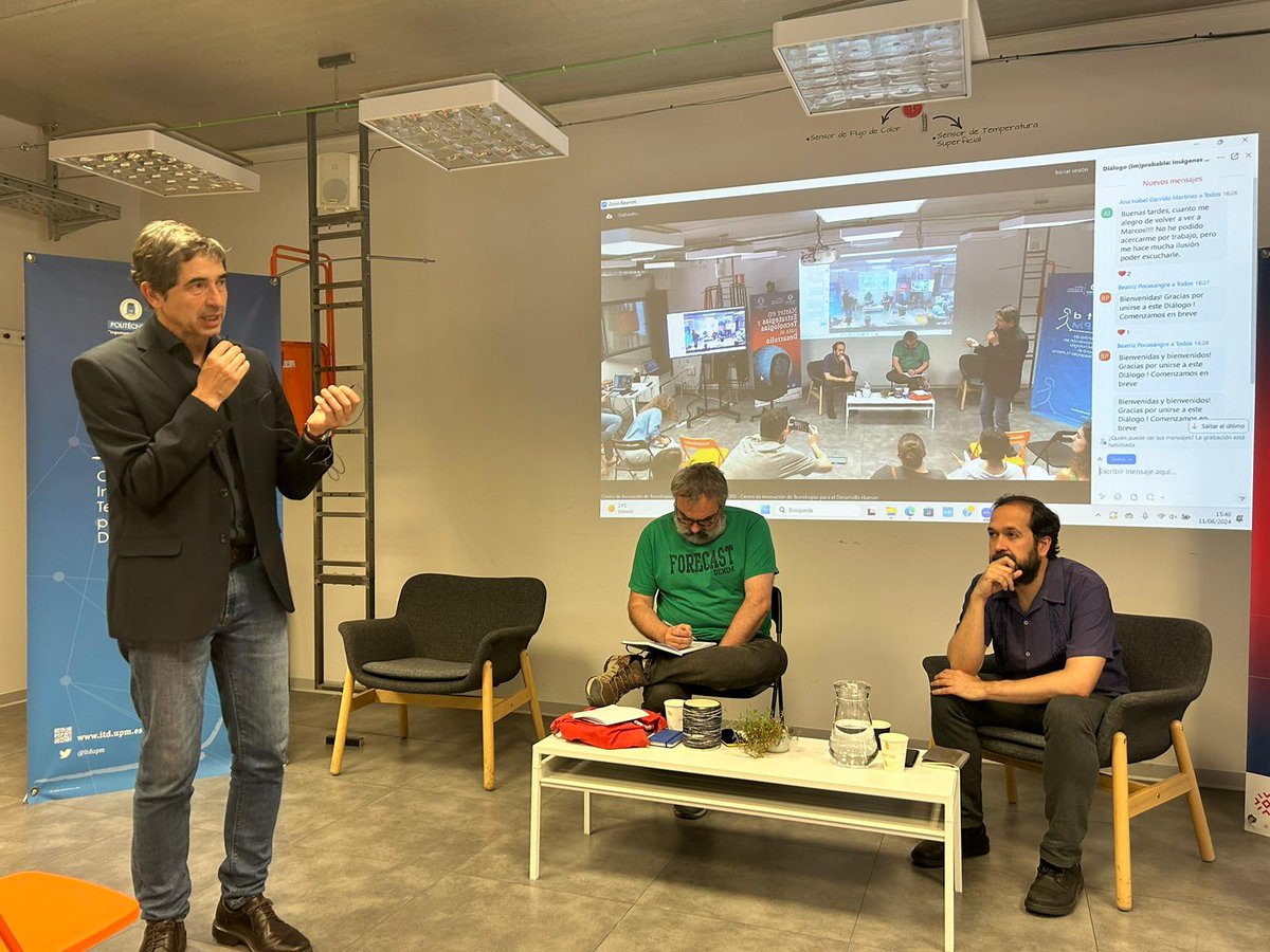 Hoy nos visita el filósofo Amador Fernández-Savater para el #DiálogoImprobable "Imágenes del cambio: innovación y espacios de deseo". 
👉itd.upm.es/11-de-junio-di…