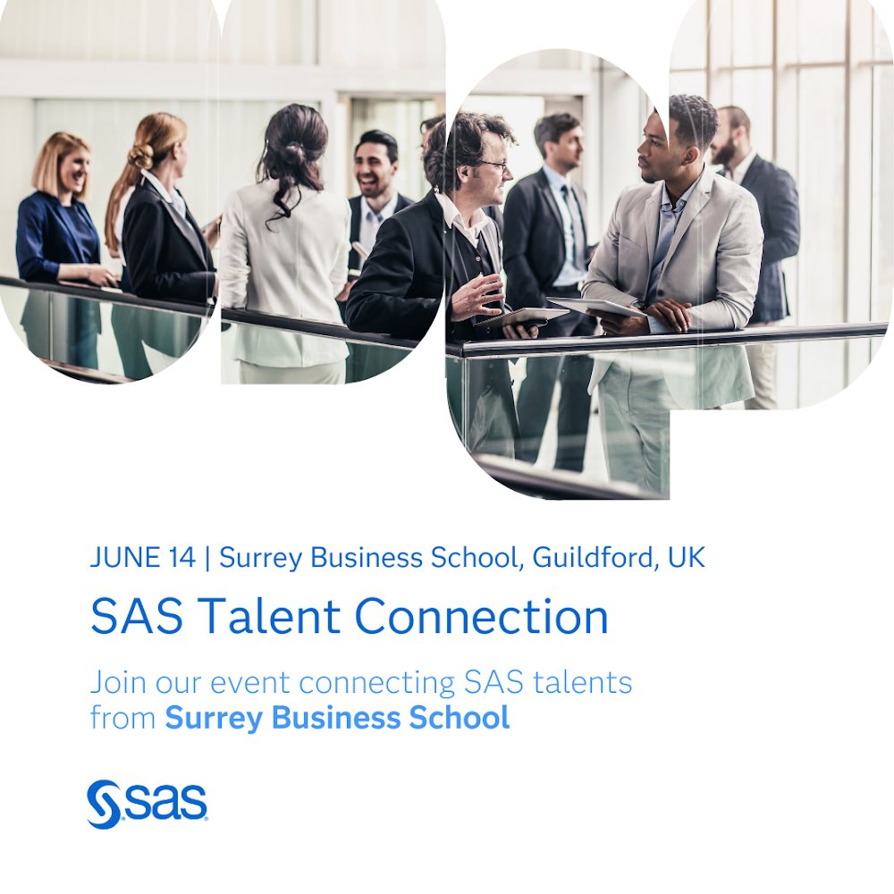 Dreaming of a SAS fully-trained employer in #dataanalysis ? 

Meet our SAS fresh talents at our #networking event on 14 June. Don’t miss out! 

Leave a comment if you want to meet them. 👇