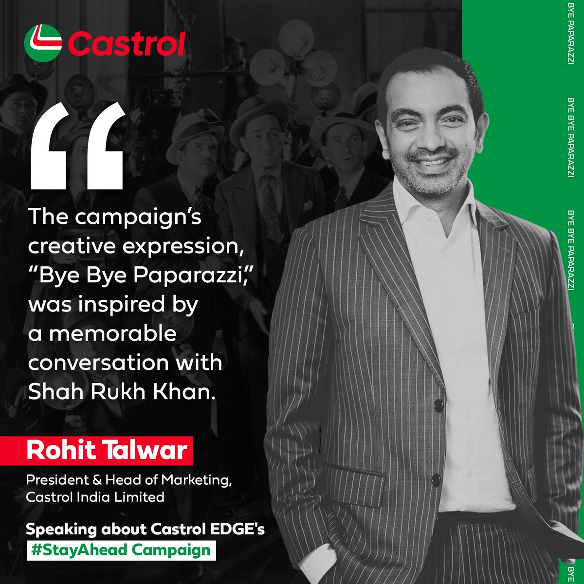 The new range of Castrol EDGE delivers on demand performance. Hear Rohit Talwar, our Head of Marketing talk about the Stay Ahead campaign and how it captures the essence of EDGE to FEBrandWagon. https t The new range of Castrol EDGE delivers on demand performance