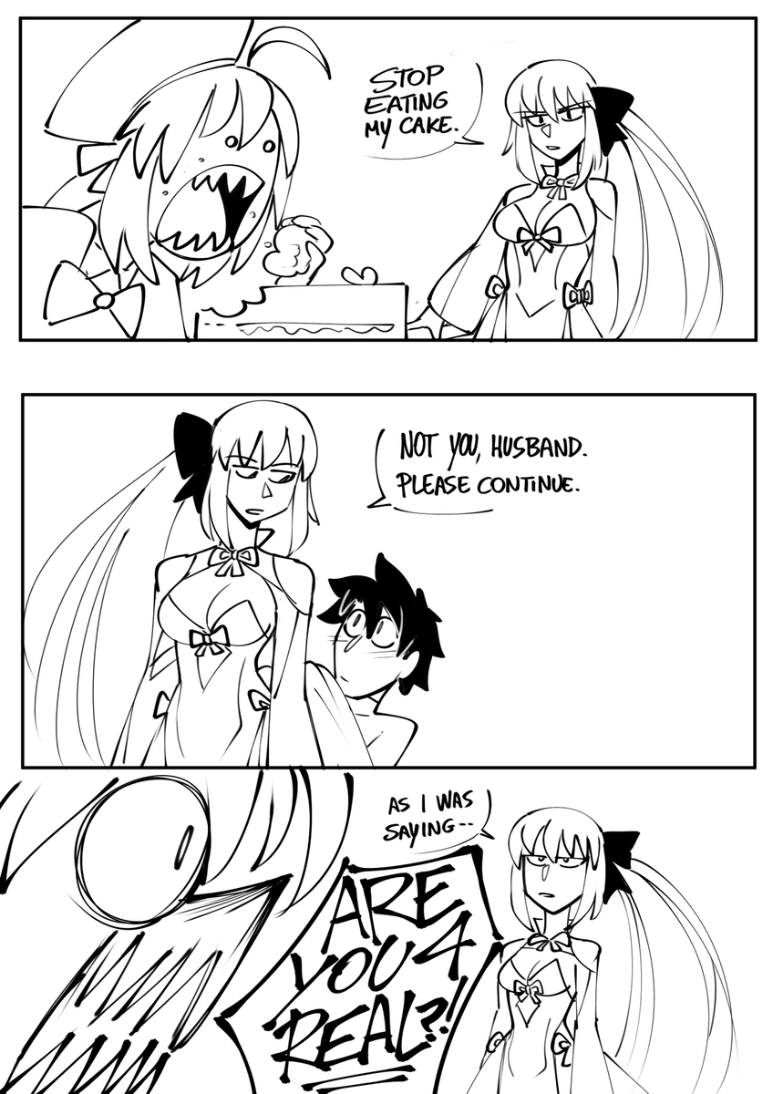 ClinickCase's tweet photo. Morgan's cake 
#fgo https://t.co/ep2UGZwFLO