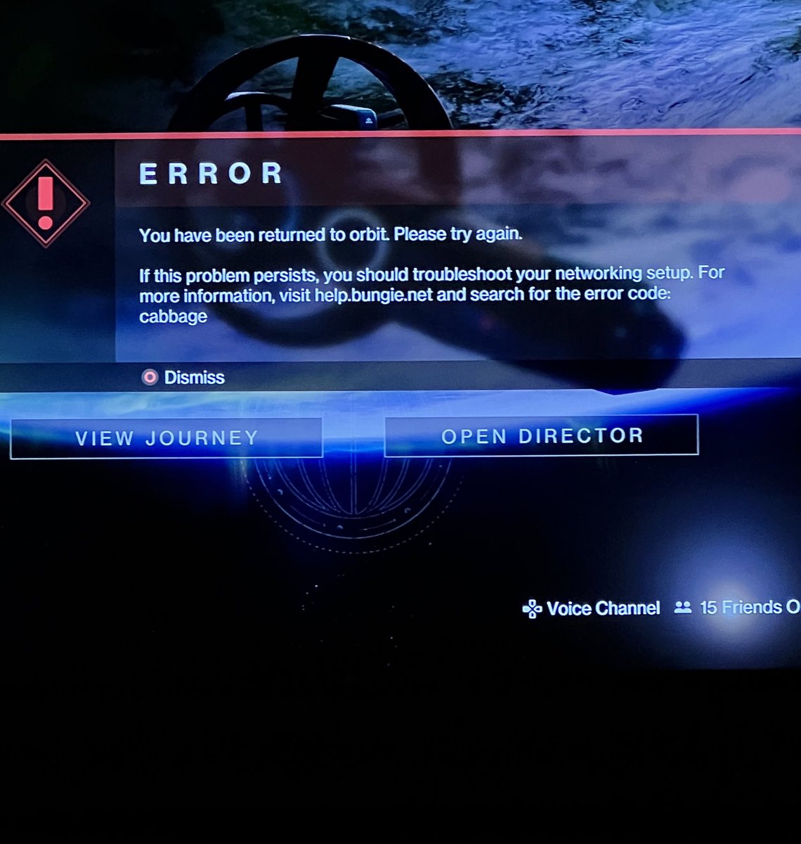 Mah_878's tweet photo. @ghani889 @Destiny2Team @BungieHelp Me too 💔 https://t.co/ccW1e8tLI0