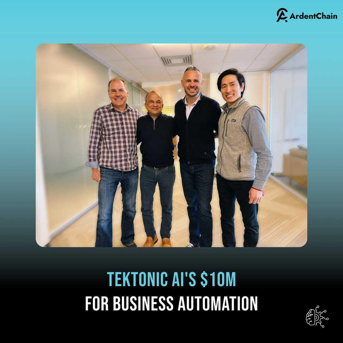 Tektonic AI raised $10M to develop GenAI agents for business automation. These agents streamline workflows, boost productivity, and reduce costs. The funding will advance technology and expand Tektonic's market presence.

#TektonicAI #GenAI #BusinessAutomation #AIInnovation