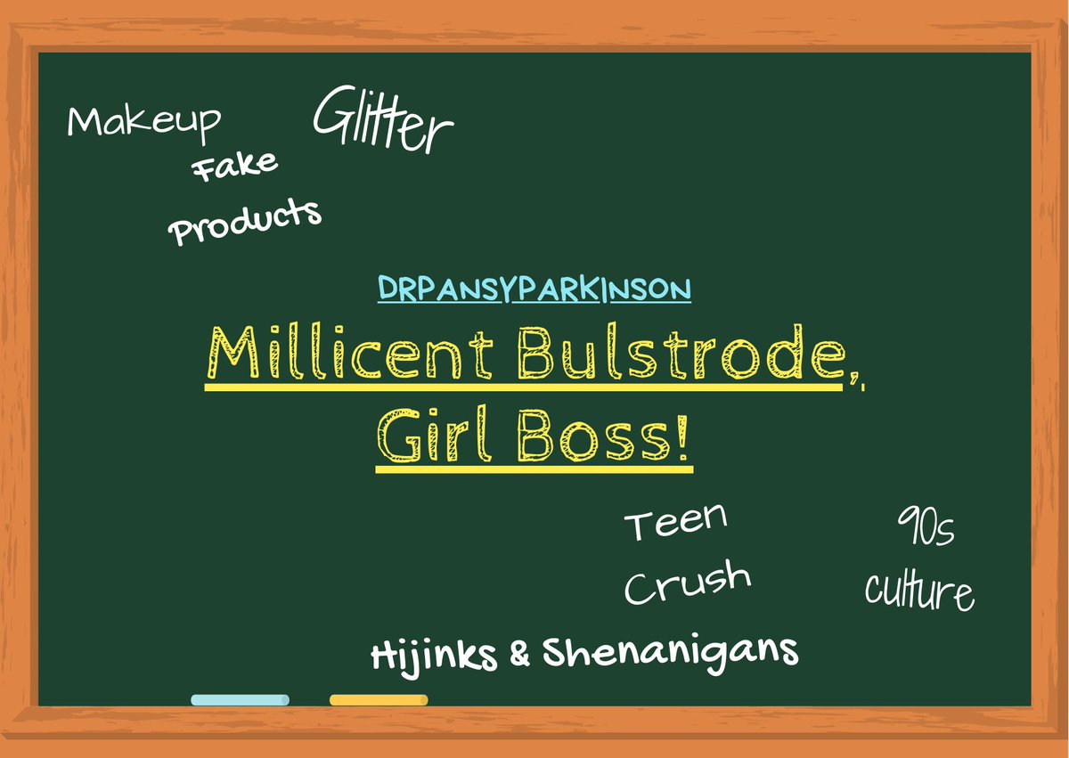 Slytherin's the house of ambition and Daphne, Pansy and Mllicent are no exception. 

Millicent Bulstrode, Girl Boss! by @DrPansyP

archiveofourown.org/works/55972417