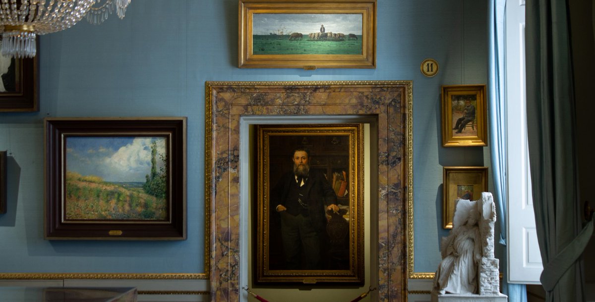 100 anni fa, l'#11giugno 1924, inaugurava la Galleria d'Arte Moderna di #PalazzoPitti, uno spaccato delle tendenze estetiche del tempo e della storia dell'arte dal 700 al 900. A questo evento le #GalleriedegliUffizi dedicano una mostra virtuale sul sito👉shorturl.at/XaNSh