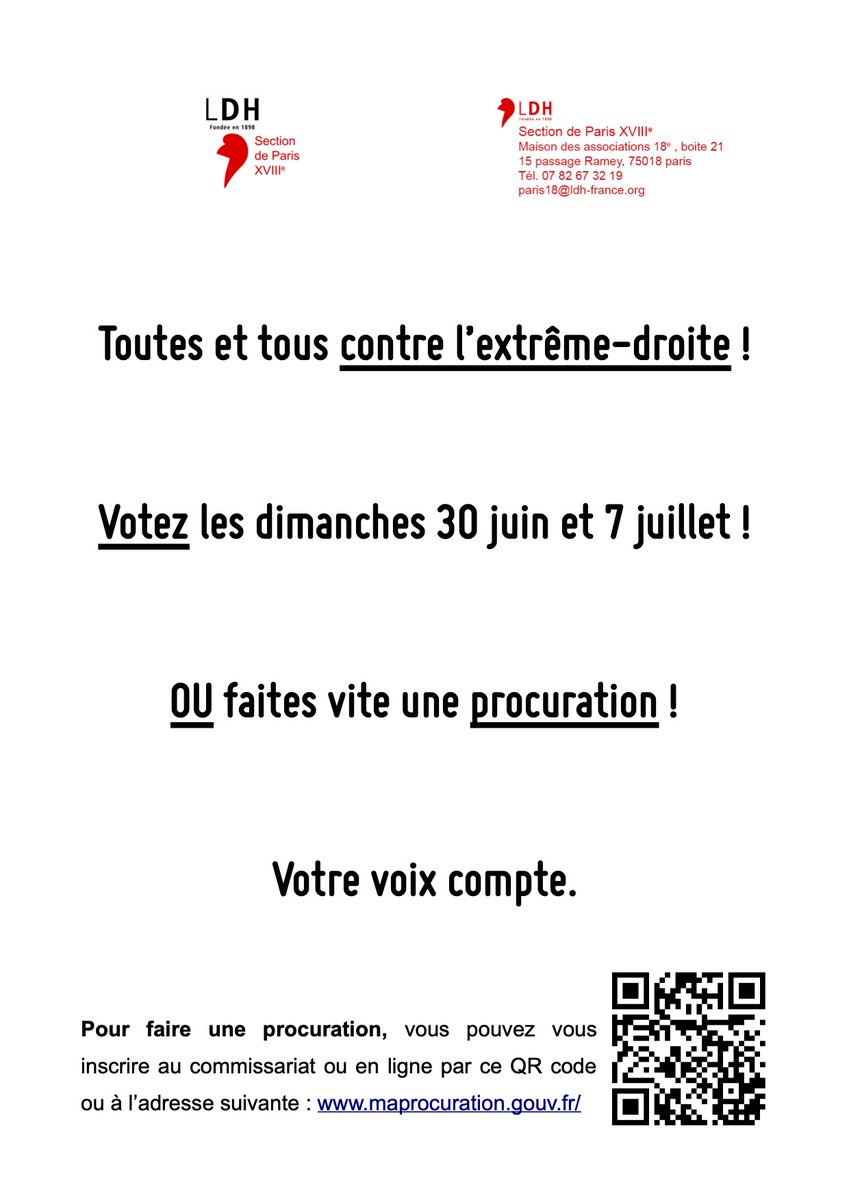 LDH Paris 18 tweet media