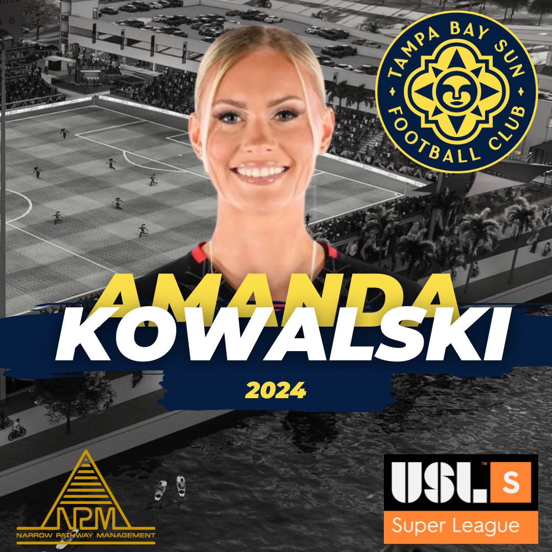 BREAKING ✍🏻:  <a href="/akowalski_05/">amanda kowalski</a> has signed with the @USLSuperLeague’s <a href="/TampaBaySunFC/">Tampa Bay Sun FC</a>. 
#NPMGMT #NPM #NPMSports #EnvisionPlanExecute