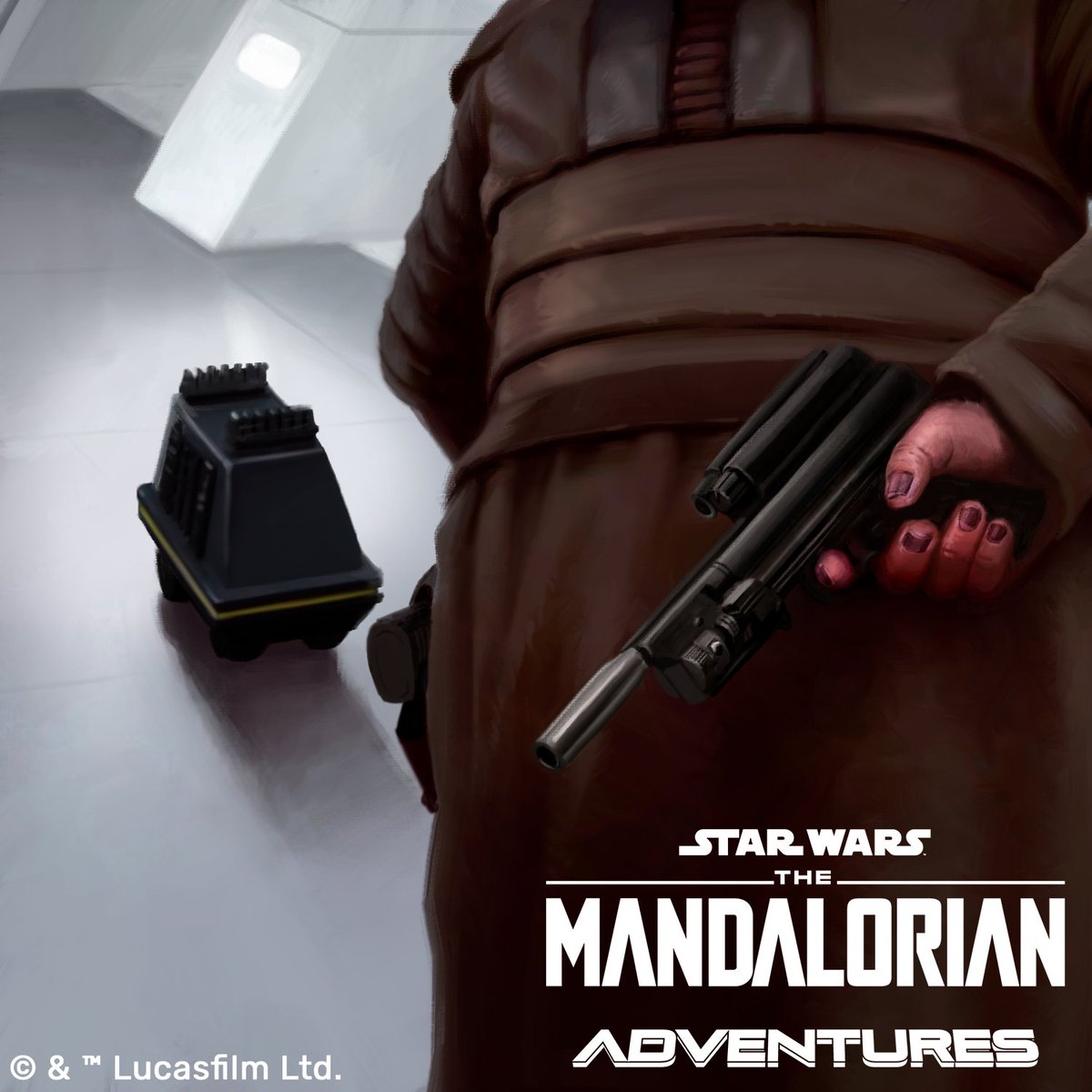UnexpectGames's tweet photo. "Come Here Little Mousey" art from THE MANDALORIAN™: Adventures.

Learn more at https://t.co/l2eU6Q3Bwf. https://t.co/MqilPlJcAO
