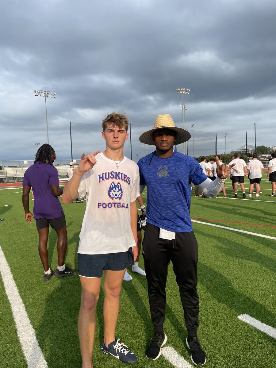 Had a great time competing at the <a href="/HCUFootball/">HCU Football</a> camp! Thank you <a href="/CoachPetty_/">Jonathan Petty</a> 💙🧡