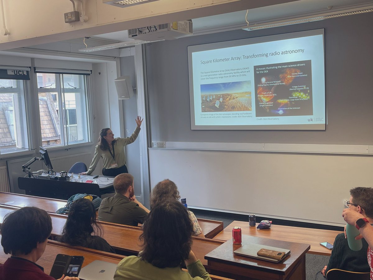 UK SKA Regional Centre (UKSRC) (@uk_skarc) on Twitter photo <a href="/Lou_Chisholm/">Dr Louise Chisholm</a> and <a href="/FDurandelfierro/">Francisco Durán del Fierro</a> sharing how @uk_skarc is working to prepare the astronomy community for SKA #exabyte levels of data at <a href="/ucl_arc/">UCL Advanced Research Computing Centre</a> Festival of Digital Research & Scholarship.
#ResearchCulture #ResearchInfrastructure <a href="/uclknowledgelab/">UCL Knowledge Lab</a> <a href="/uclcs/">UCL Computer Science</a> <a href="/ucl_arc/">UCL Advanced Research Computing Centre</a> <a href="/Lou_Chisholm/">Dr Louise Chisholm</a> and <a href="/FDurandelfierro/">Francisco Durán del Fierro</a> sharing how @uk_skarc is working to prepare the astronomy community for SKA #exabyte levels of data at <a href="/ucl_arc/">UCL Advanced Research Computing Centre</a> Festival of Digital Research & Scholarship.
#ResearchCulture #ResearchInfrastructure <a href="/uclknowledgelab/">UCL Knowledge Lab</a> <a href="/uclcs/">UCL Computer Science</a> <a href="/ucl_arc/">UCL Advanced Research Computing Centre</a>