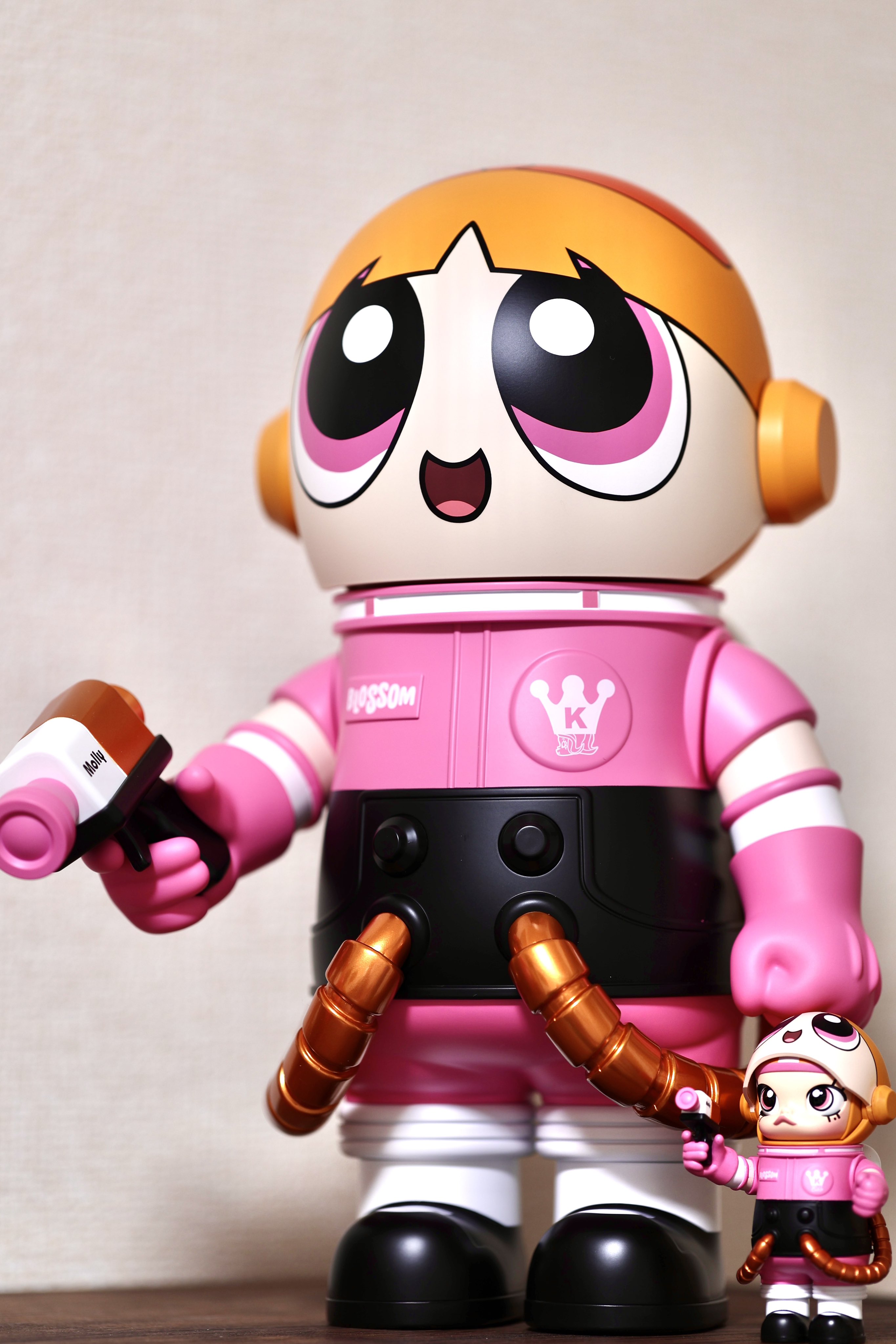 MOLLY × パワーパフガールズ アクションフィギュア 2個 POPMART MOLLY × The Powerpuff Girls Series Action Figure | Blind