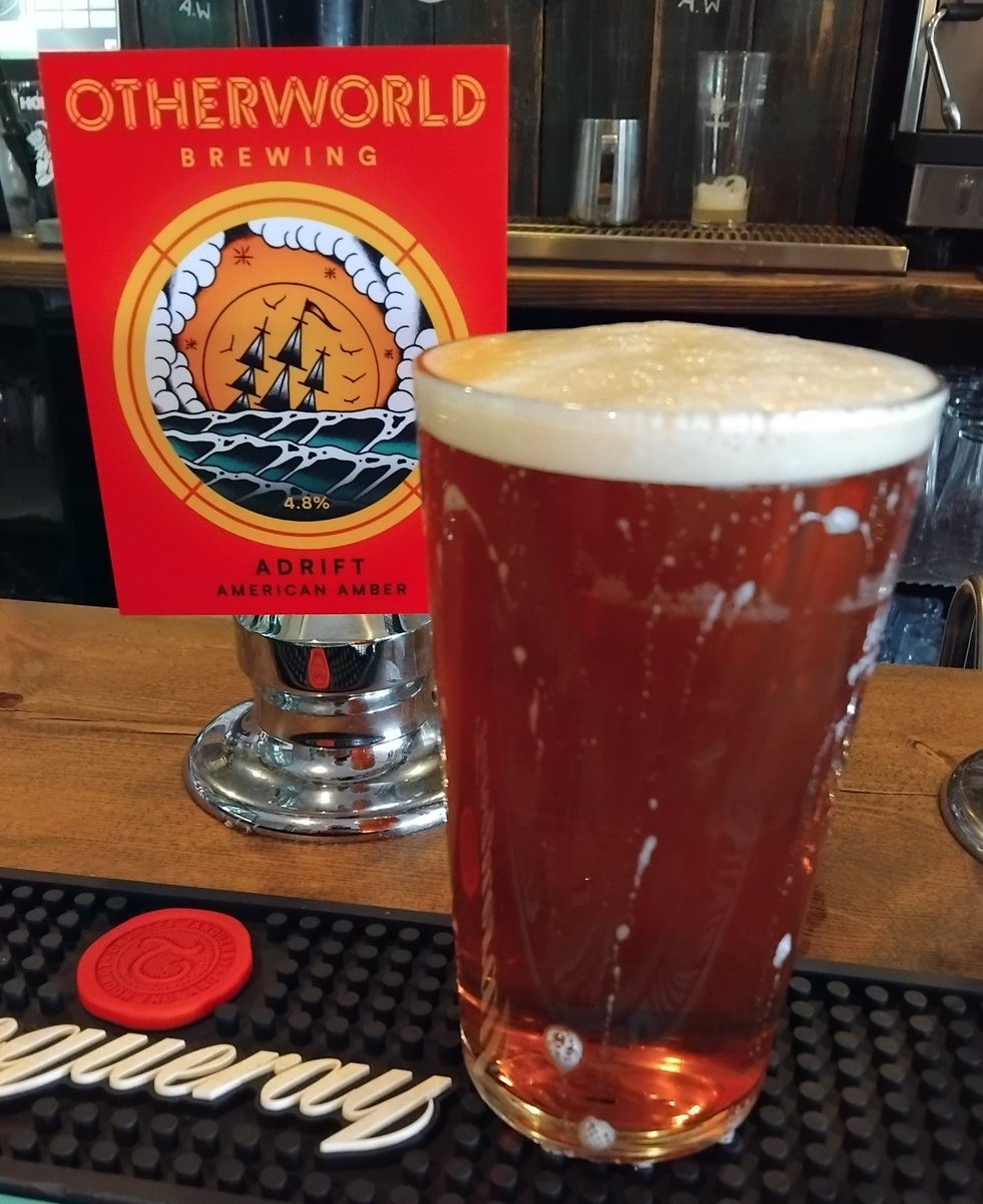 IanJ21289455's tweet image. A gem.
Otherworld Adrift 4,8% 
Traditional ale, full of malt with definet hop taste.
#Midlothian beer.
Support the #pub #cask 
#BeerIsBest 
Hole In The Wall 
Mickleover 
Derby
@OtherworldBrew