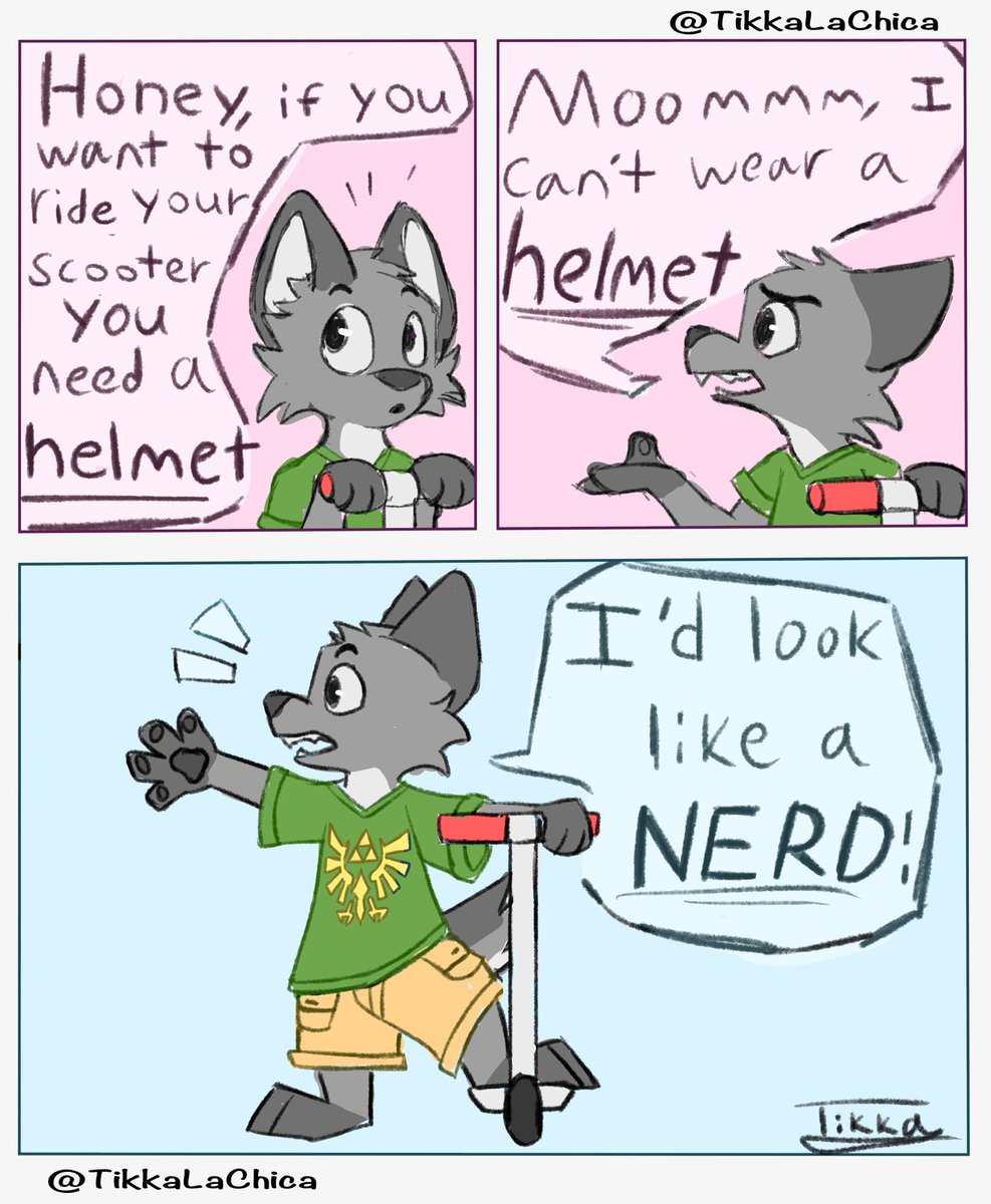 TikkaLaChica's tweet photo. #furry #comic #zelda https://t.co/nrzntX8OSn