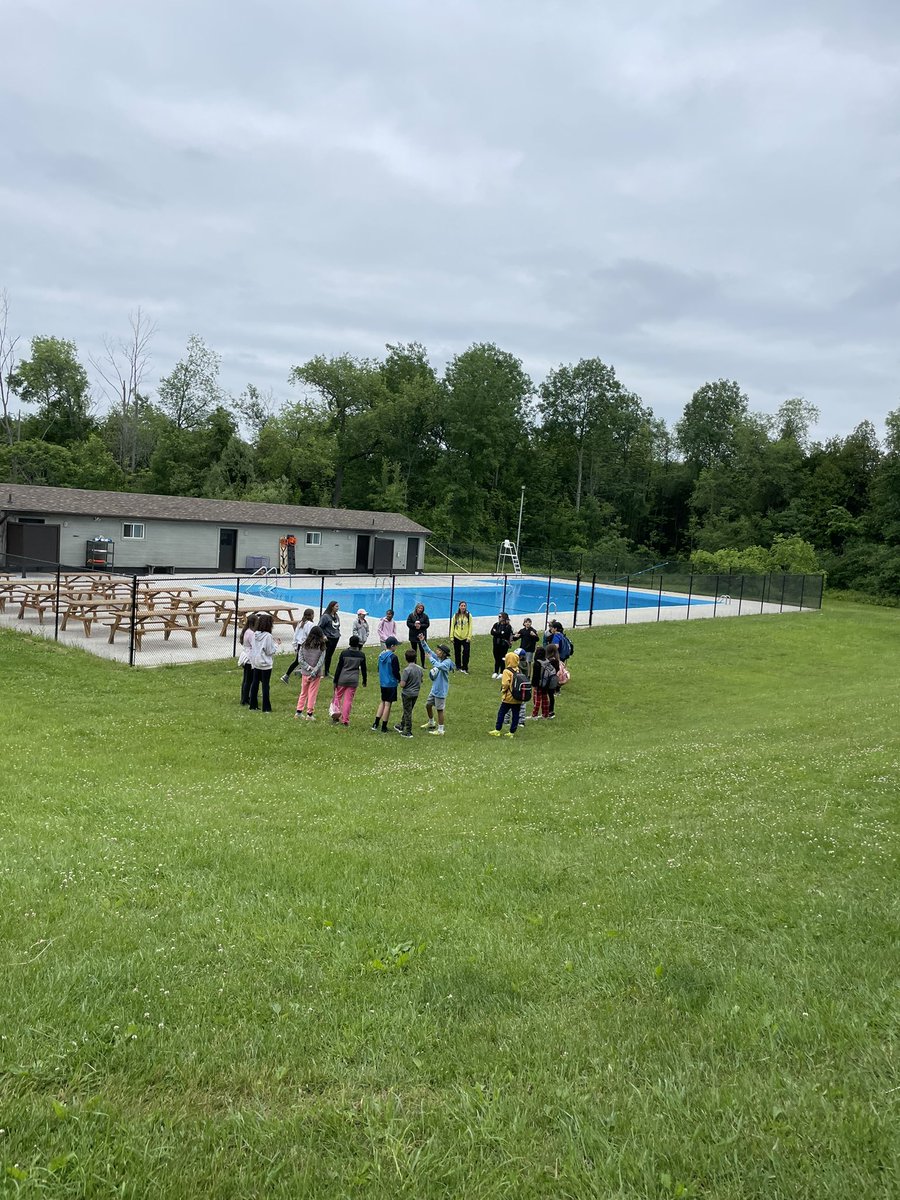 Junior classes at Cedar Glen for the day! Team building activities!  So fun!