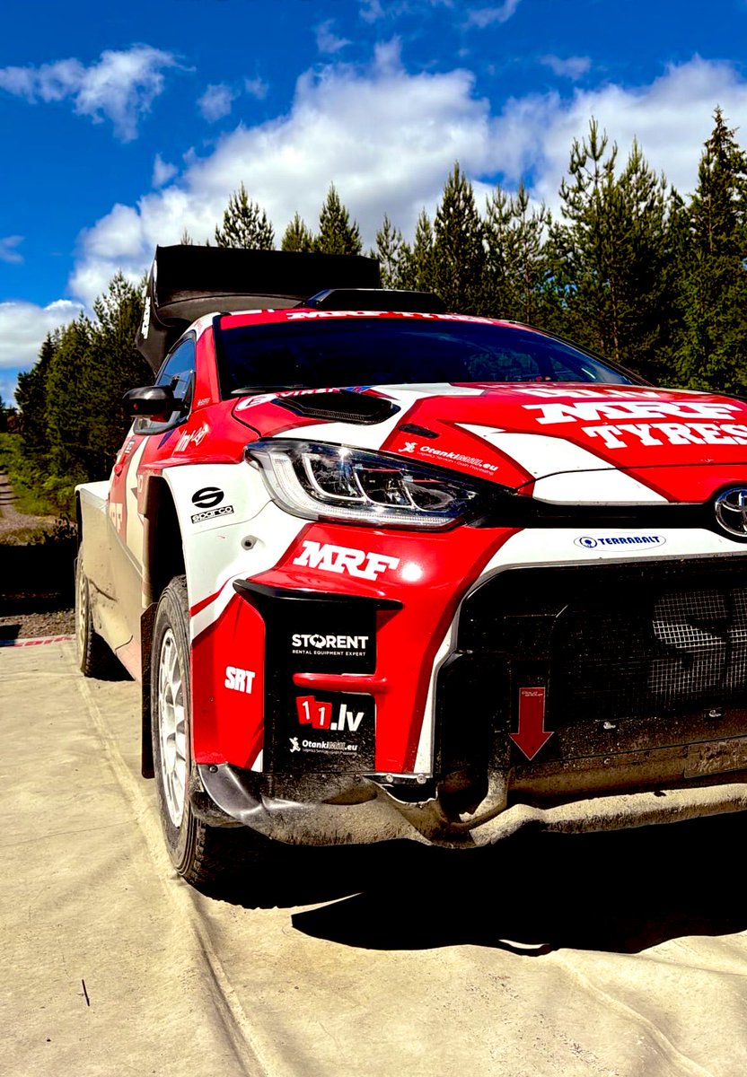 MSesks's tweet photo. Lunch break. Pre-event tests of @ERCRoyalRally 🇸🇪
#ERC #royalrallyofscandinavia
#Sesks #Francis
#MRFRacing #MRFTyresEurope #SRT
#LatvijasMobilaisTelefons #11lv #StorentLatvia #OtankiMill #Virši #Terrabalt #Miķelis #Goldgroup #RedbullLatvia https://t.co/ol0XCRiYjw