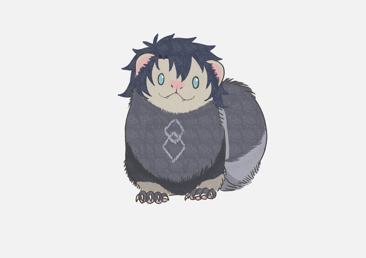 FGO「フェレットぐだくん#FGO#フェレット 」|次郎のイラスト