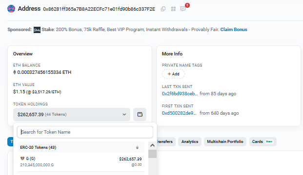MoraJ911's tweet photo. @TateTheTalisman Take a look at G wallet, all legit https://t.co/0RNDl5ucdC