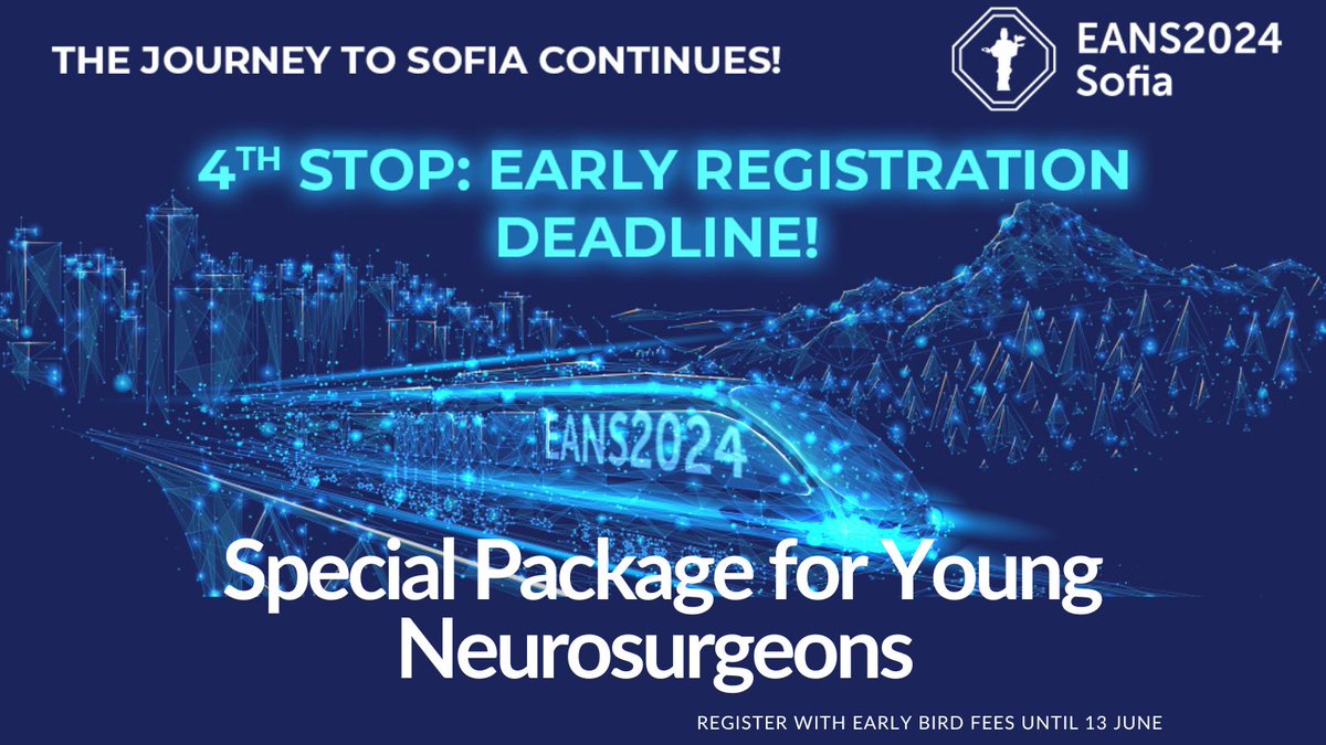 Attention young neurosurgeons! Don't miss out on our exclusive registration package tailored just for you. With less than 500 EUR, you get access to a cutting-edge scientific program, 5-night stay at Hemus Sofia Hotel, exclusive prize categories, and more! Register now before the