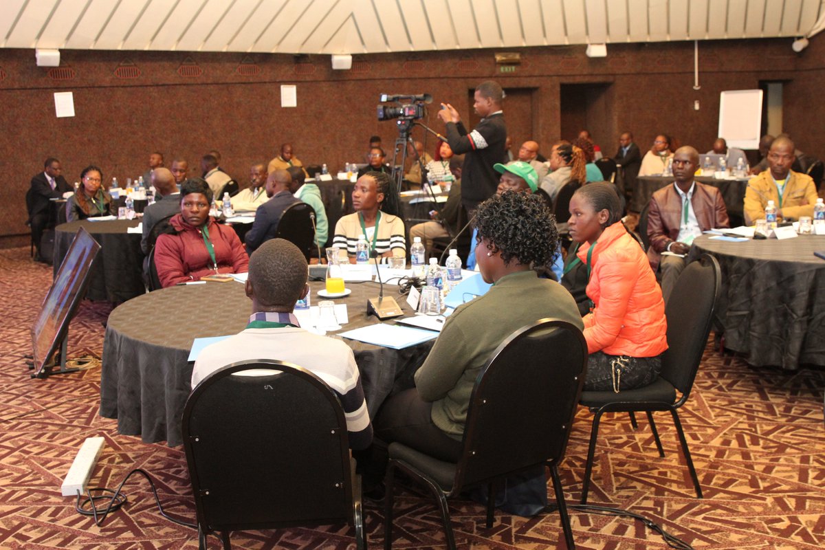 faosfsafrica's tweet photo. Strengthening rural youth employment through #GreenJobs in 🇿🇼. 

@FAO, South Korea &amp; the Government hold learning event to share project experiences, lessons learnt &amp; best practices from implementing green jobs rural youth interventions. Thanks to #KOICA👉 https://t.co/OsoknyL3WR https://t.co/9sfOu1FFfK