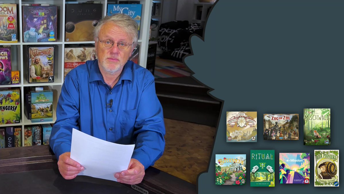 Longlist Kennerspiel des Jahres 2024: Die Gilde der fahrenden Händler, Zug um Zug – Legenden des Westens, Mischwald, Botanicus, Ritual, e-Mission, Bier Pioniere