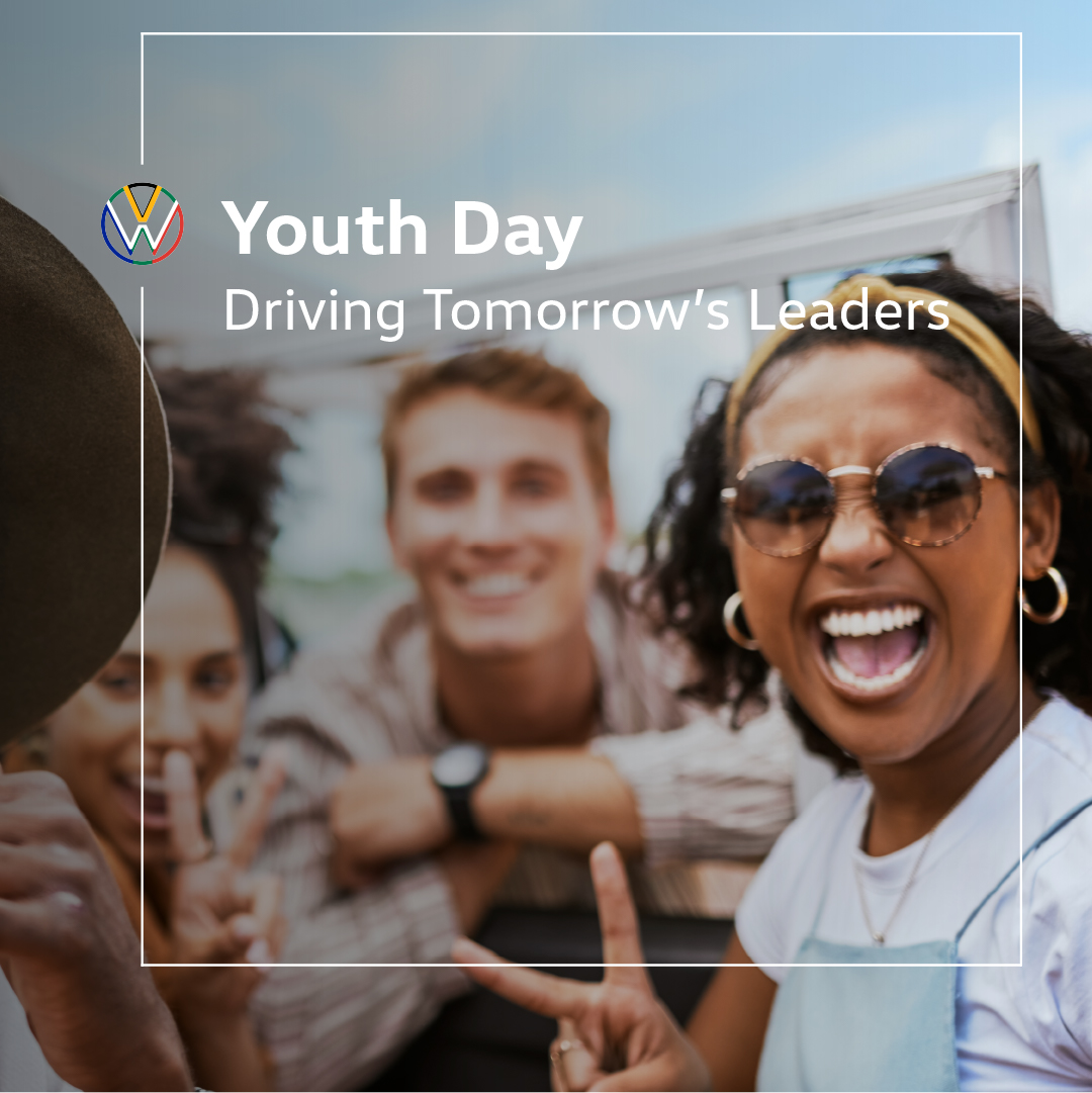 VolkswagenSA's tweet photo. From producing what our Youth's driving dreams are made of; to driving our Youth's dreams forward – we stand with Mzansi's future leaders. 
Happy #YouthDay! 
#YouthDay2024 #Volkswagen #BeyondTheDrive https://t.co/bkV5Cgfscf