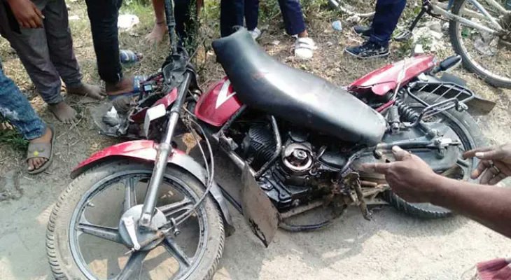 কালিয়াকৈরে সড়ক দূর্ঘটনায় মোটরসাইকেল চালক নিহত