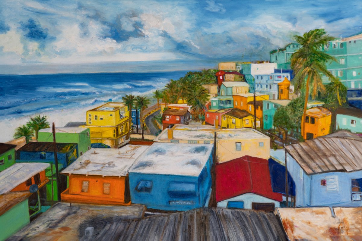 comknopp's tweet image. Perla, San Juan Puerto Rico my artists version in repair of what I think it should look like! Any inquiries  contact allpawsunique@gmail.com