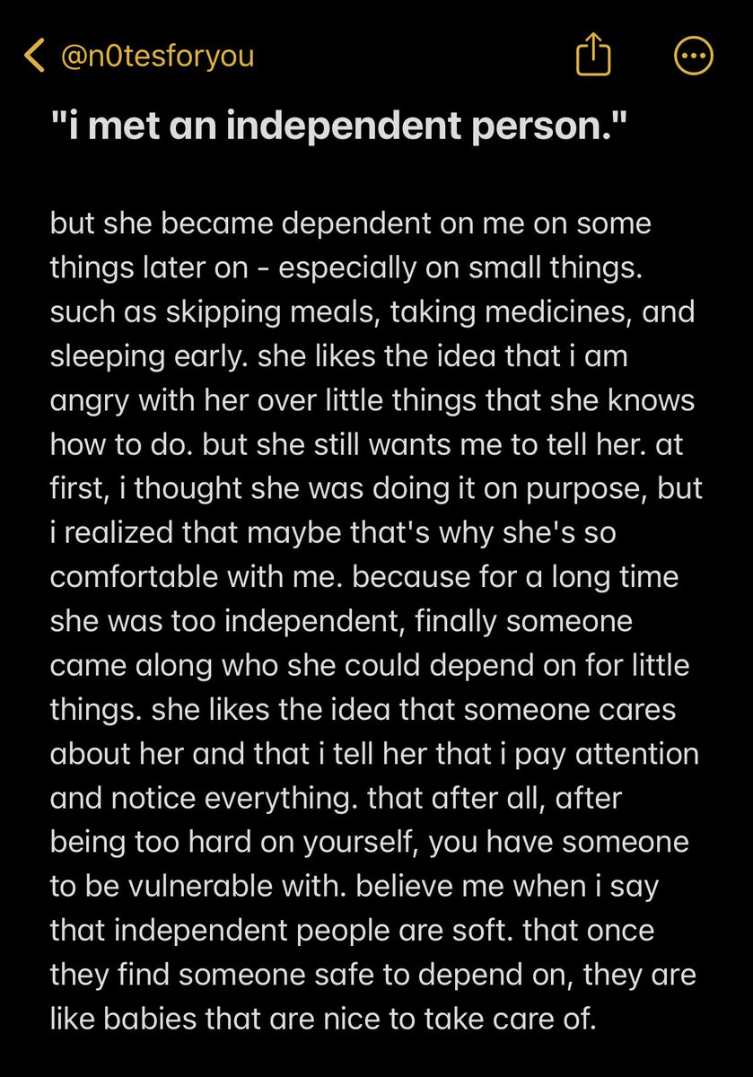 n0tesforyou's tweet photo. 📝 “i met an independent person.” https://t.co/1QUYdwBic2