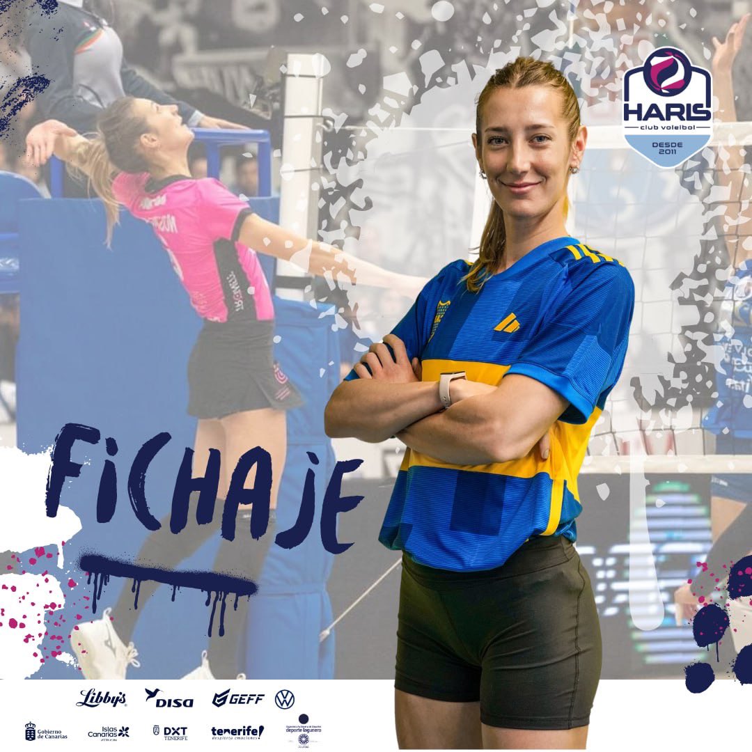 🔛 𝗧𝗲𝗺𝗽𝗼𝗿𝗮𝗱𝗮 𝟮𝟬𝟮𝟰-𝟮𝟱

🇦🇷🔥 𝗘𝘂𝗴𝗲𝗻𝗶𝗮 𝗡𝗼𝘀𝗮𝗰𝗵 ( <a href="/nosachey/">Eugenia Nosach</a> ) ficha por el 𝗧𝗲𝗻𝗲𝗿𝗶𝗳𝗲 𝗟𝗶𝗯𝗯𝘆’𝘀 𝗟𝗮 𝗟𝗮𝗴𝘂𝗻𝗮. 

#TenerifeDespiertaEmociones #VisitTenerife #ActivaTuVida #DeporteParaTi #LigaIberdrolaVB