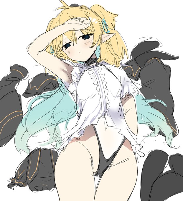 性欲だけで一秒で作ったキャラ の中間フォーム 