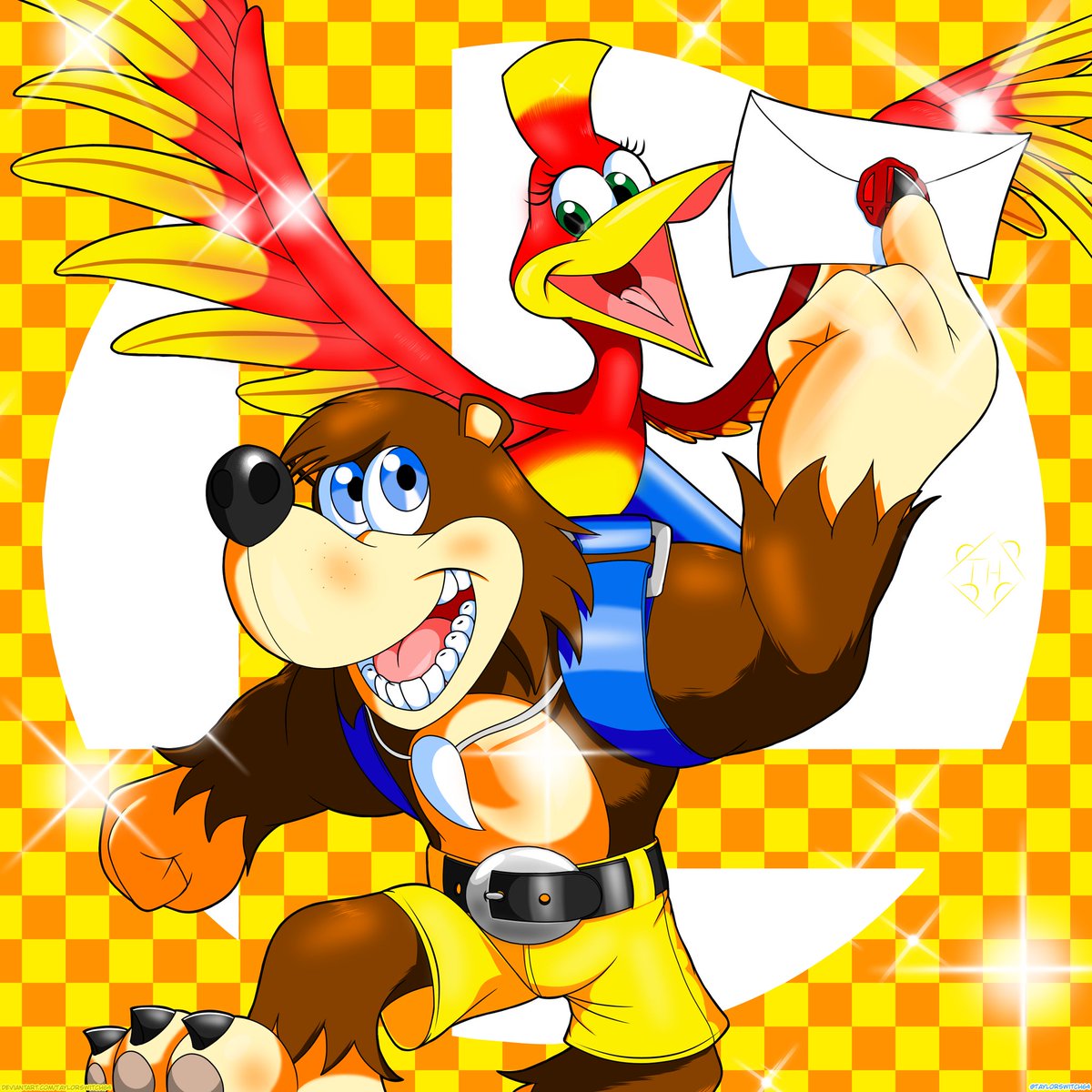 TaylorSwitch64's tweet photo. Happy 4th Anniversary to Banjo-Kazooie joining Smash Bros! 🥹 https://t.co/pKlMxFdeGa